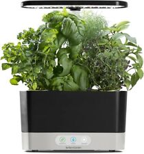Harvest Indoor Garden Hydroponic System with LED Grow Light Herb Kit,6Pods,Black picture