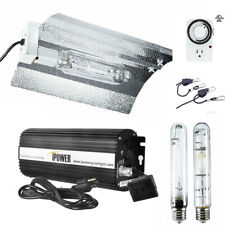 iPower 6Pcs 600W HPS MH Digital Dimmable Grow Light System Kits Air Cooled Set picture