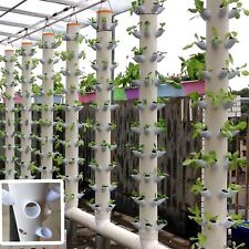 DIY Hydroponic 30 pcs Pots Vertical Tower Growing For System Soilless Device Set picture