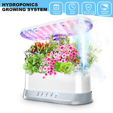 Hydroponics Growing System 11 Pods Indoor Herb Garden with Grow Light picture