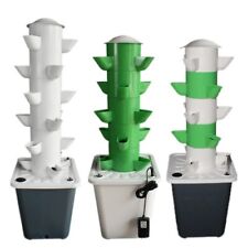 DIY 2/3/4/5/6 Tiers Vertical Tower Planters Hydroponic Growing System Planting picture