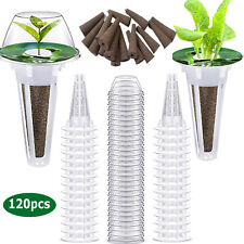 120Pcs Seed Pods Kit Hydroponics Garden Growing Accessories -Seed Starter Pods picture