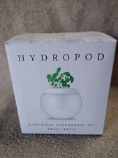 Hydropod Five-Piece Hydroponic Set - Sweet Basil by W&P Brand New Open Box picture