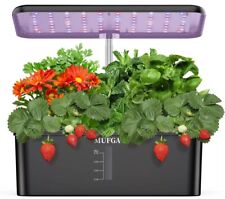 Herb Garden Hydroponics Growing System - MUFGA 12 Pods Indoor Gardening System picture