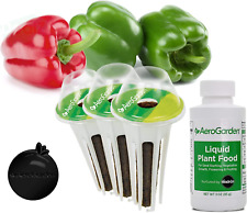 9-pod Sweet Bell Peppers Seed Pod Kit for AeroGarden GMO Free Full Sun  picture