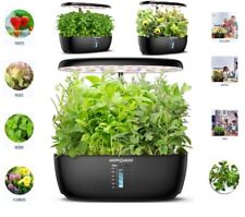12 Pods Hydroponics Growing System Indoor Herb Garden w/ Grow Light Plants Home picture