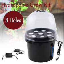 8 Sites Hydroponic System Plants Grow Kit for Indoor/Outdoor Leafy Vegetables picture