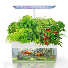 NNEMB 12 Pod Indoor Hydroponic Growing System with Fish Tank picture