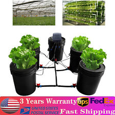 5x5Gal Hydroponics Growing System Circular with Drip Irrigation Kits 5 Buckets picture