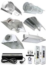 iPower 1000W HPS MH Grow Light System Kit Cool Tube Hood Wing Reflector Set picture