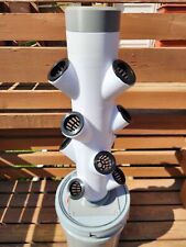 4-Stage 3D Printed Hydroponic Garden Tower Kit Indoor/Outdoor 12 Slots picture