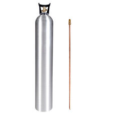 50 lb. New Aluminum CO2 Cylinder - CGA 320 Valve, Siphon Tube Installed, Handle picture