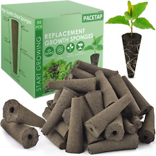 50 Pack Grow Sponges, Seed Pods Root Growth Sponges Compatible with Aerogarden picture