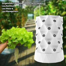 40 Pots Hydroponic Growing System Hydroponics Tower Set Indoor Outdoor Grow Kit picture